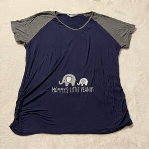 Mommy’s Little Peanut Maternity Shirt